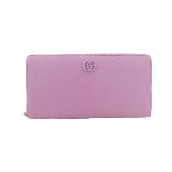 Gucci Handbags - Gucci Marmont Leather Long Wallet